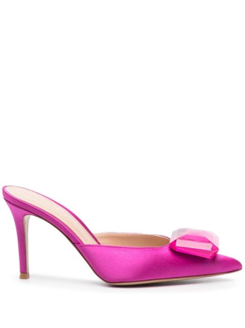 Gianvito Rossi Jaipur 85mm satin pumps Women