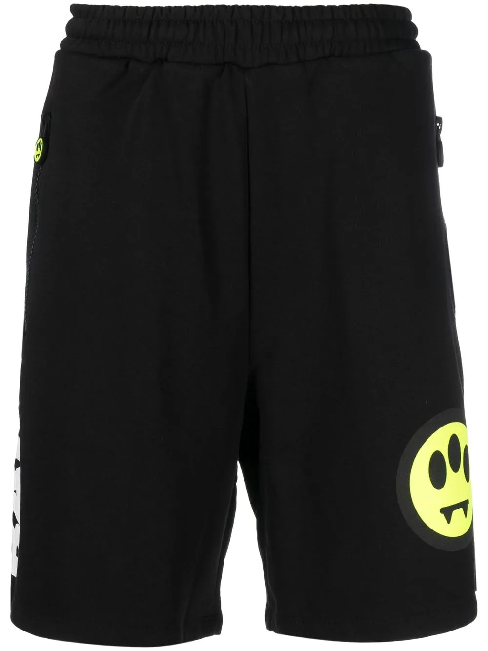 

BARROW logo-print track shorts - Black