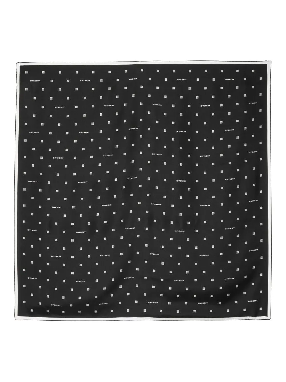 

Givenchy 4G-monogram silk tie - Black