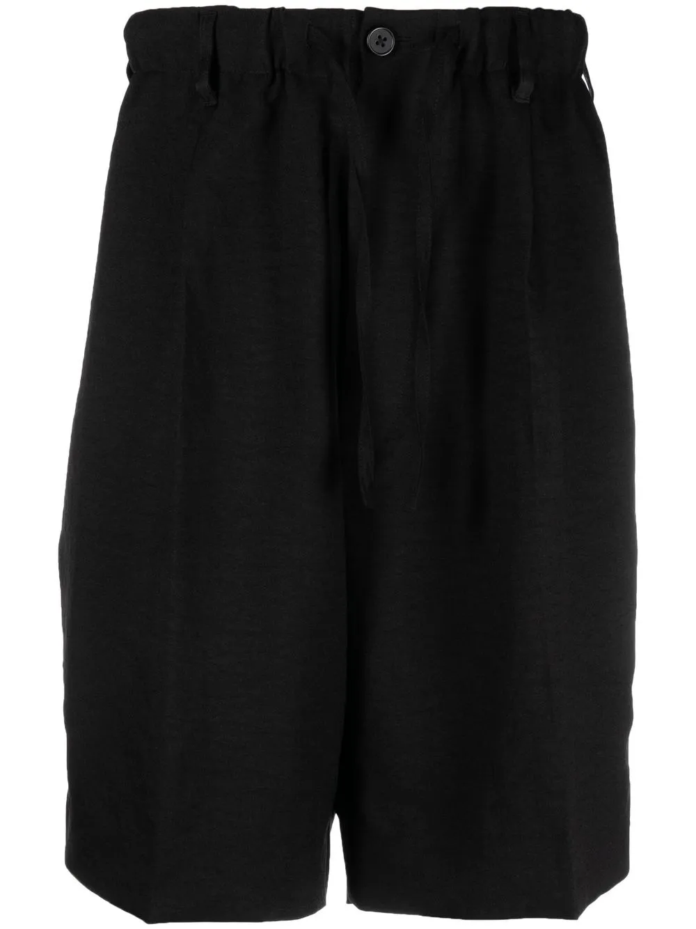 

Y-3 stripe-detail knee-length shorts - Black