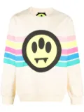 BARROW logo-print detail sweatshirt - White