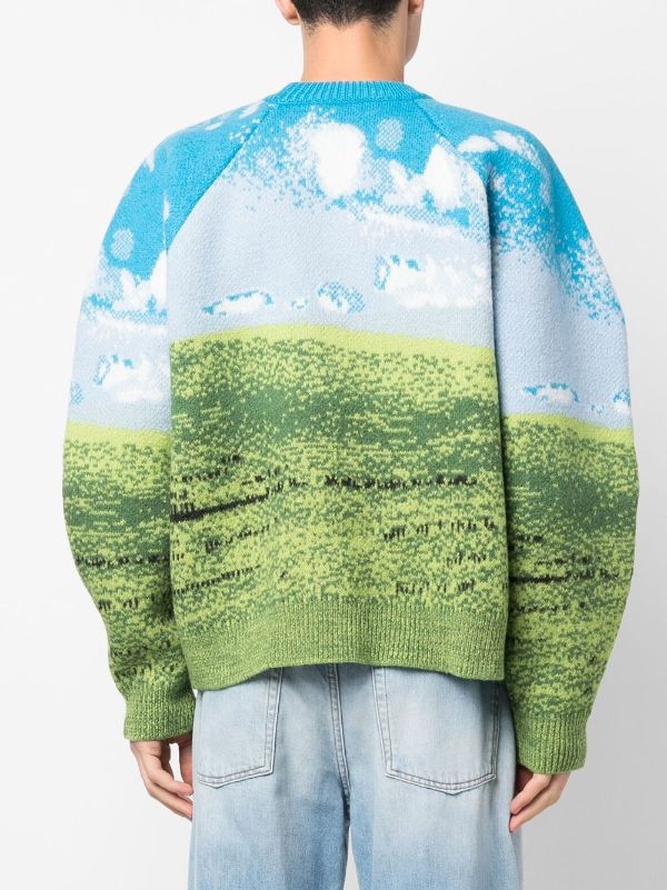 Sunnei Bliss Felted virgin-wool Jumper - Farfetch