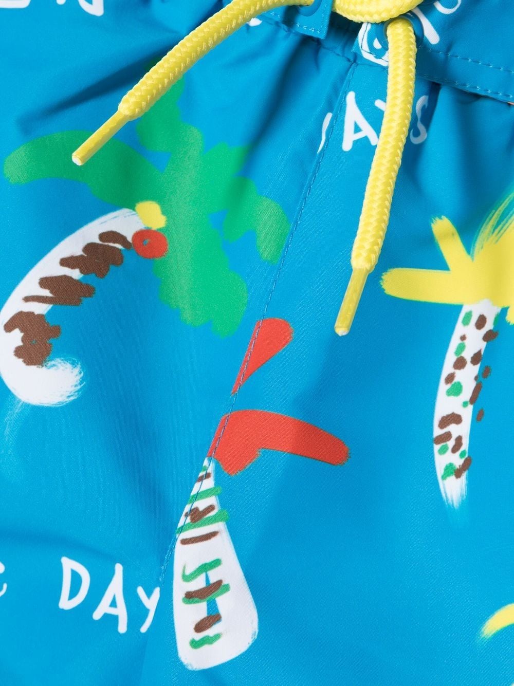 Stella McCartney Kids Zwembroek met print - Blauw