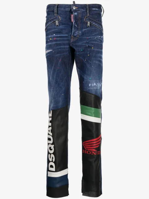 DSQUARED2 jeans slim con tiro medio 