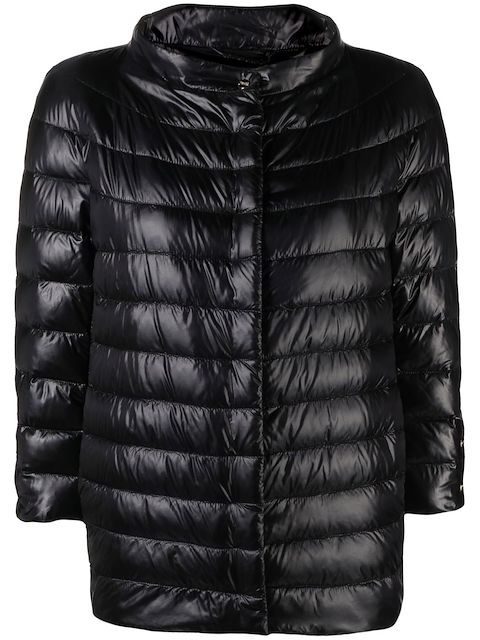 Herno mock-neck quilted puffer jacket