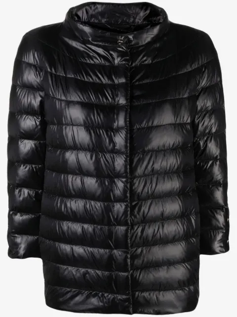 Herno mock-neck quilted puffer jacket