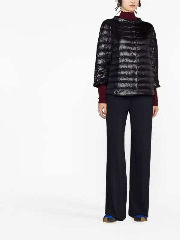 【送料&関税込】Herno Mock-neck Quilted Puffer Jacket Herno mock-neck Quilted Puffer Jacket | Black | FARFETCH