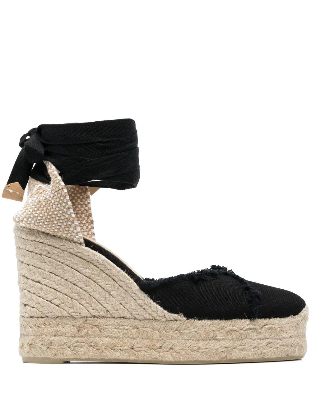 

Castañer 110mm Clarina wedge-heel espadrilles - Black