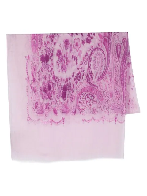ETRO all-over paisley-print scarf