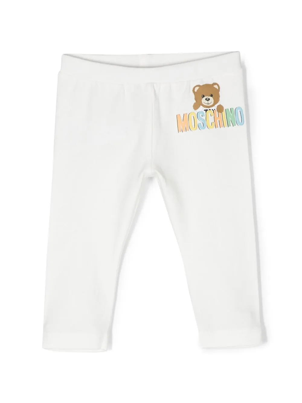 

Moschino Kids leggins con motivo Teddy Bear - Blanco