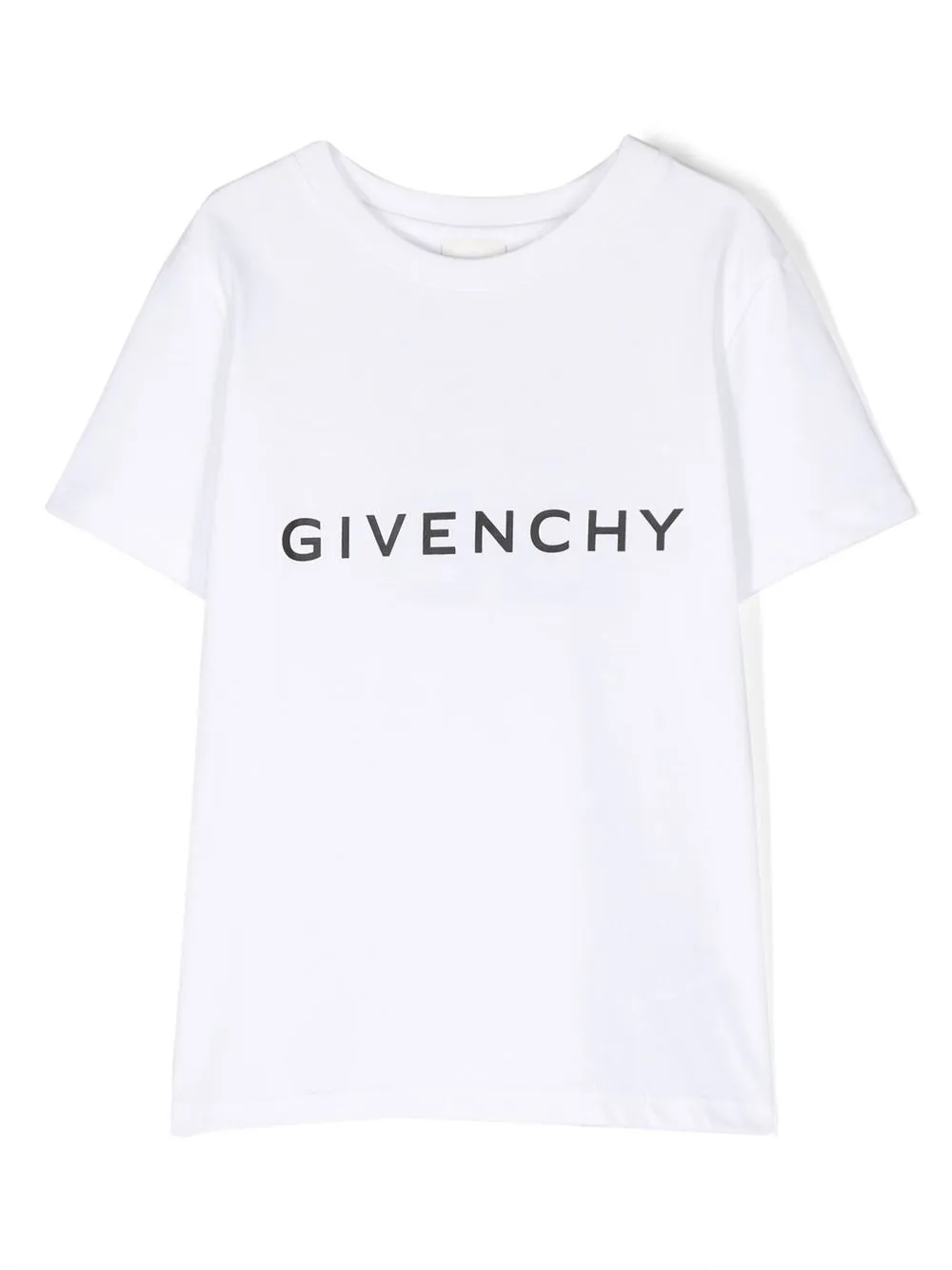 Shop Givenchy Logo-print Short-sleeve T-shirt In White