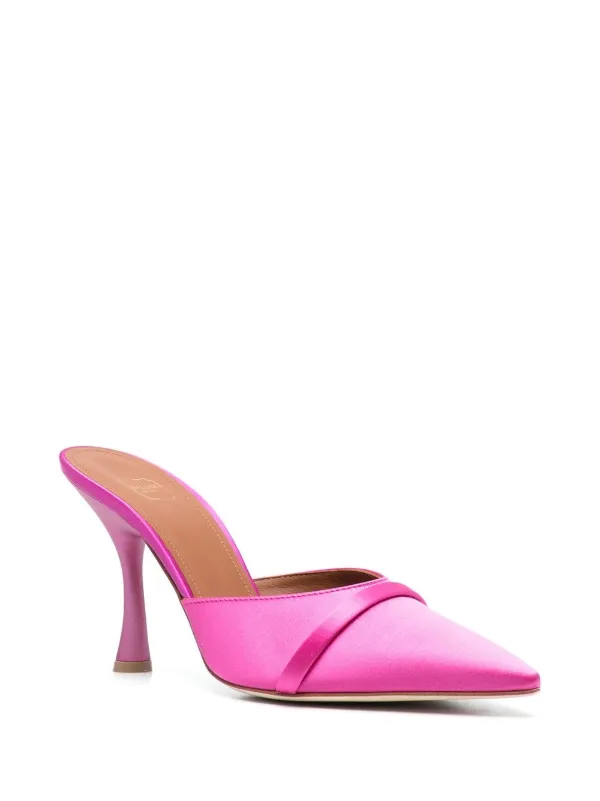 Malone Souliers スカルプチャーヒール ミュール | ピンク | FARFETCH JP
