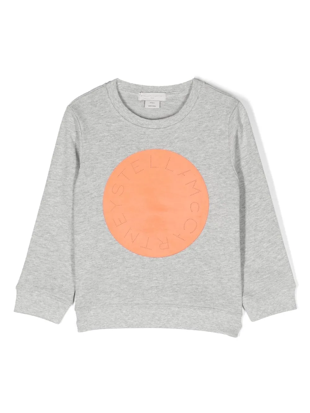 

Stella McCartney Kids sudadera con estampado gráfico - Gris