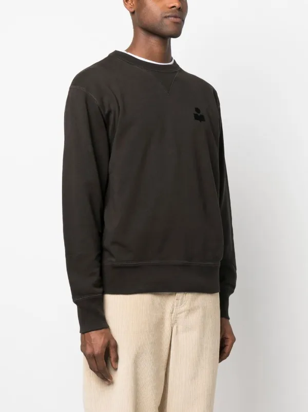 MARANT Felpa Mike Nero FARFETCH IT