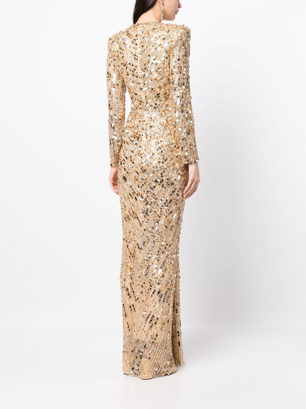 Cheap Jenny Packham Gazelle sequin-embellished gown Women