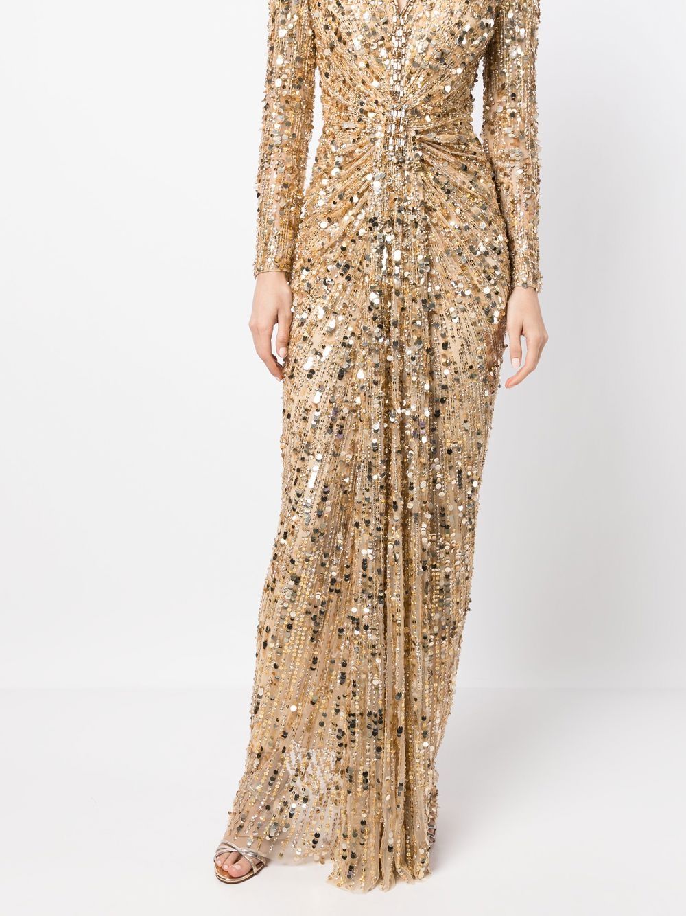 Jenny Packham Gazelle sequin-embellished gown Women