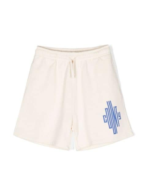 Marcelo Burlon County of Milan elasticated-waistband cotton shorts