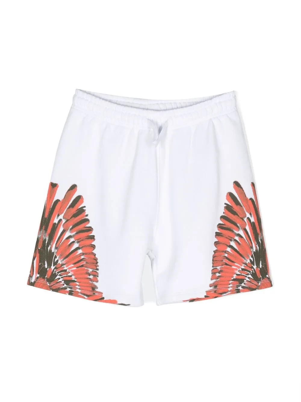 

Marcelo Burlon County of Milan drawstring-waistband cotton shorts - White