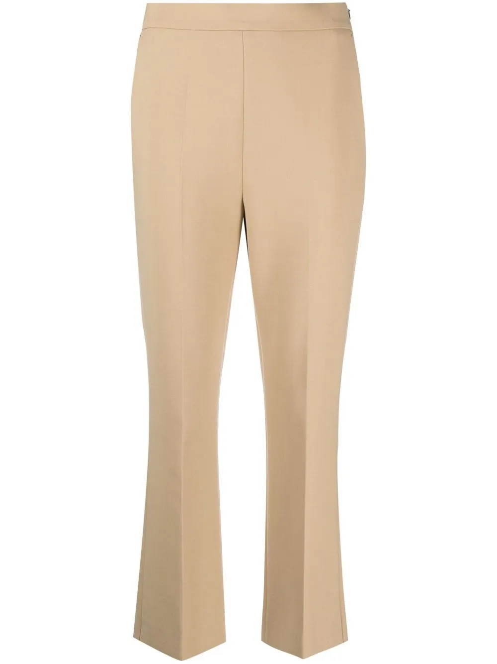 Max Mara Kick-flare Trousers In Neutral