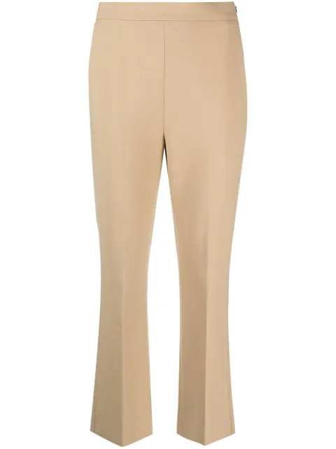 Max Mara pantalon à coupe évasée
