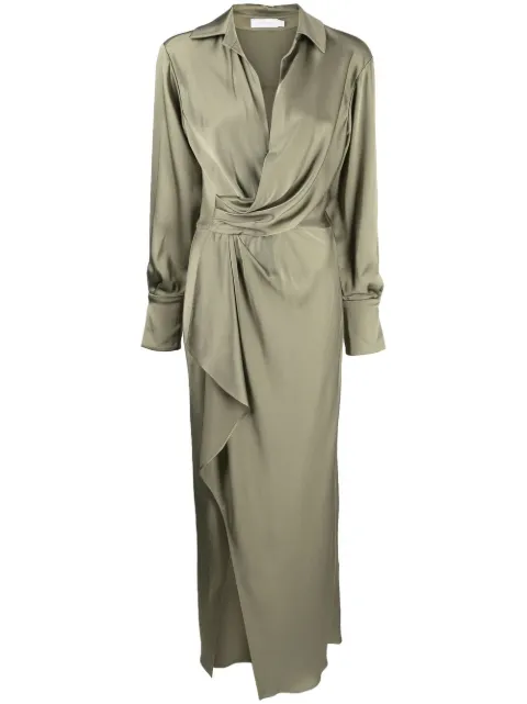 Simkhai Talita draped midi dress