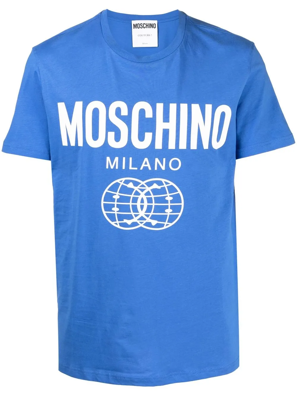 

Moschino World Smiley Logo T-shirt - Blue