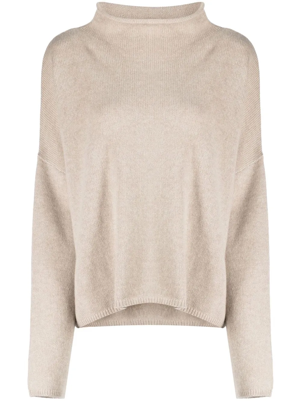 

Lisa Yang mock-neck cashmere jumper - Neutrals