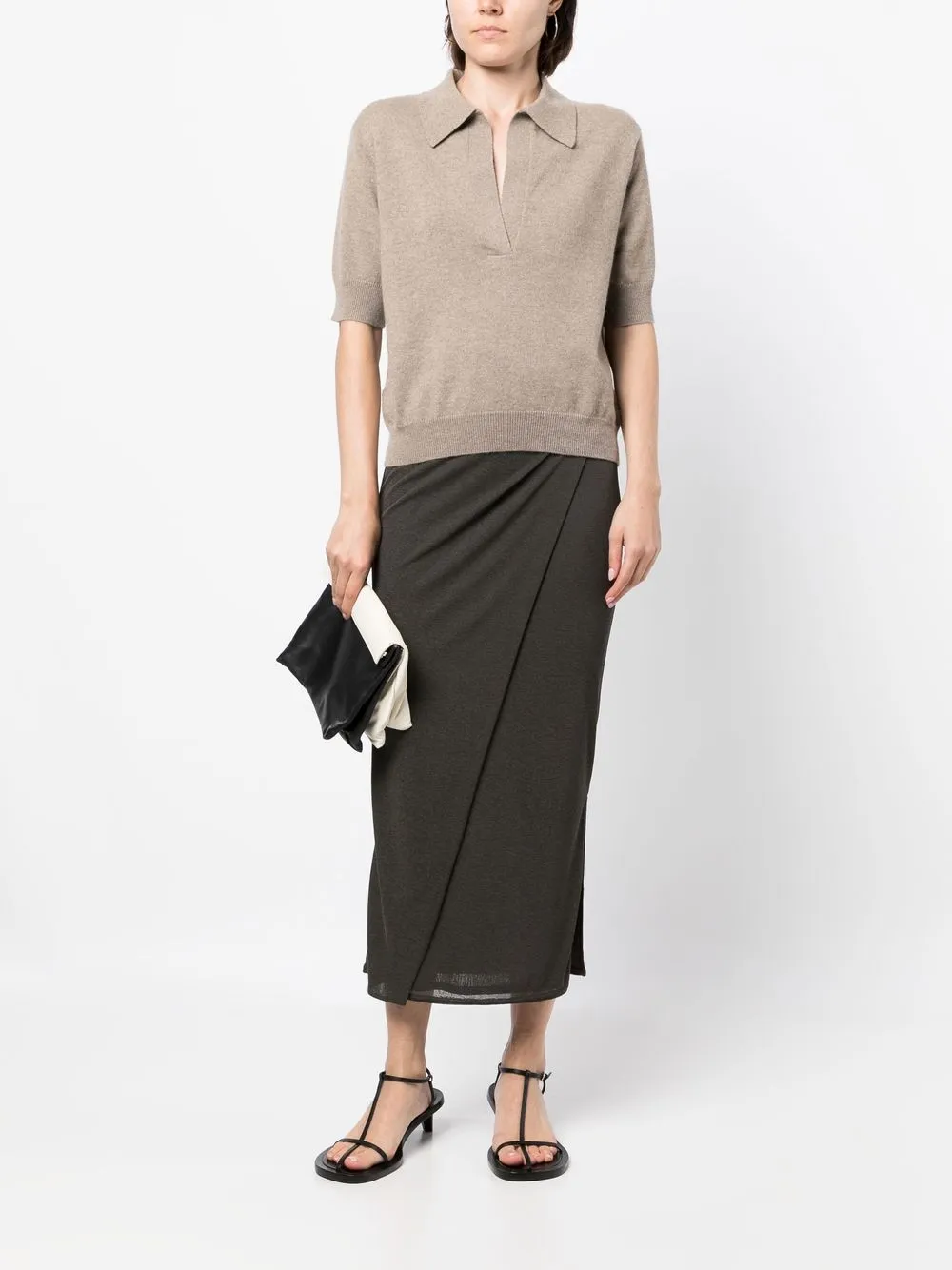 Lisa Yang Kasjmier top - Beige