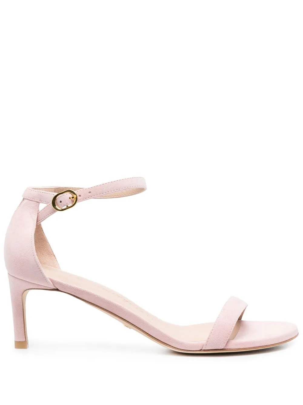 

Stuart Weitzman heeled suede 70mm sandals - Pink