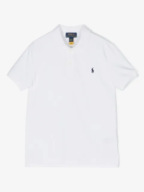 POLO RALPH LAUREN KIDS playera tipo polo con logo bordado