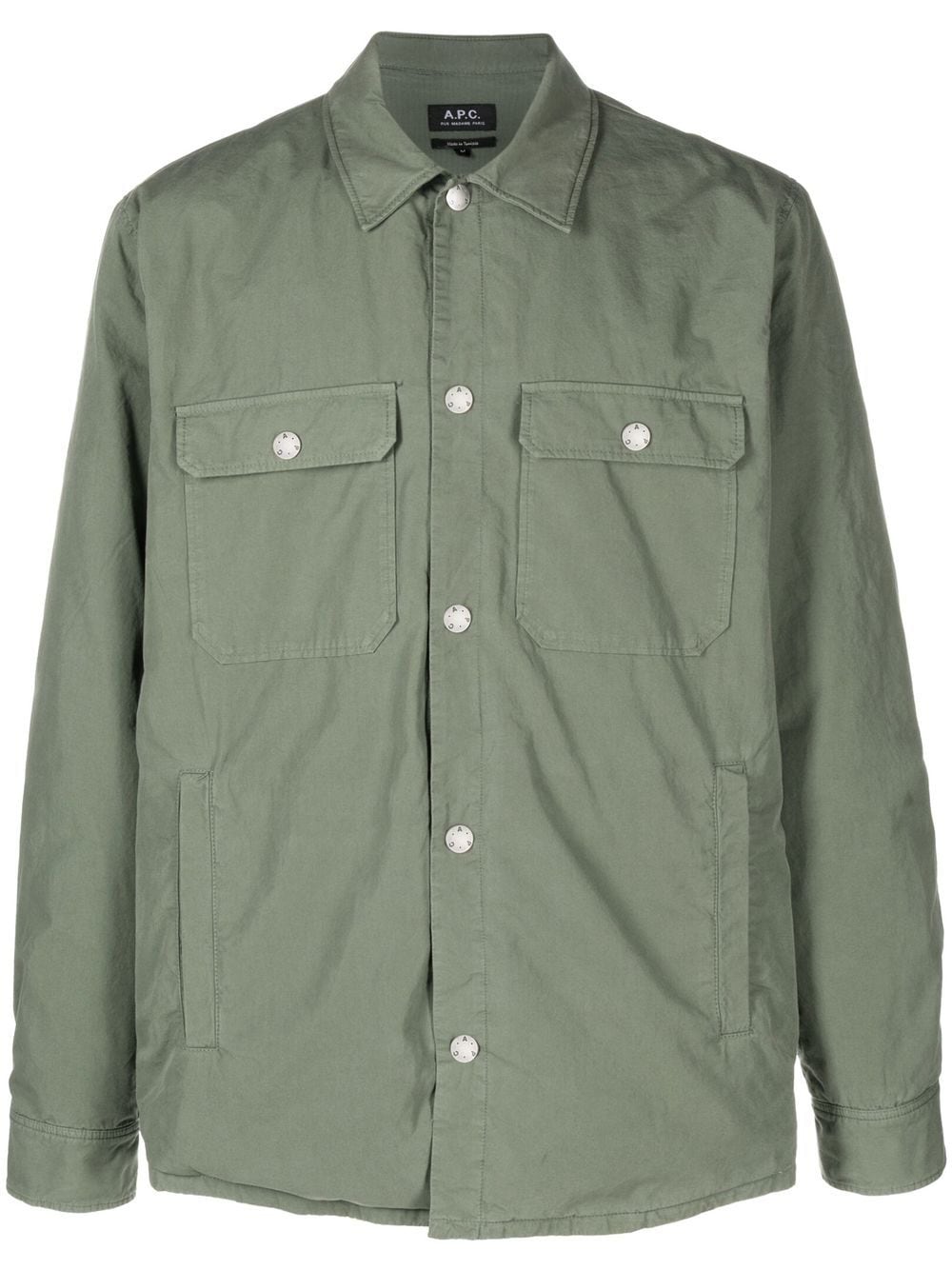 A.P.C. Alex button-up Shirt Jacket - Farfetch