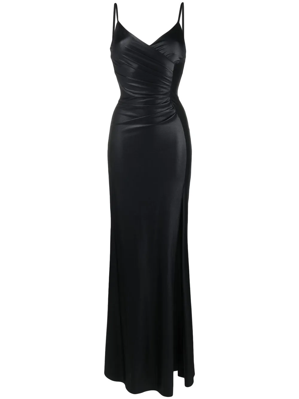 

CHIARA BONI La Petite Robe Marghetta ruched gown - Black