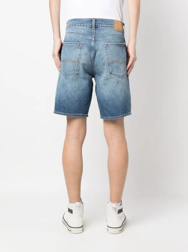 7 for all mankind denim shorts