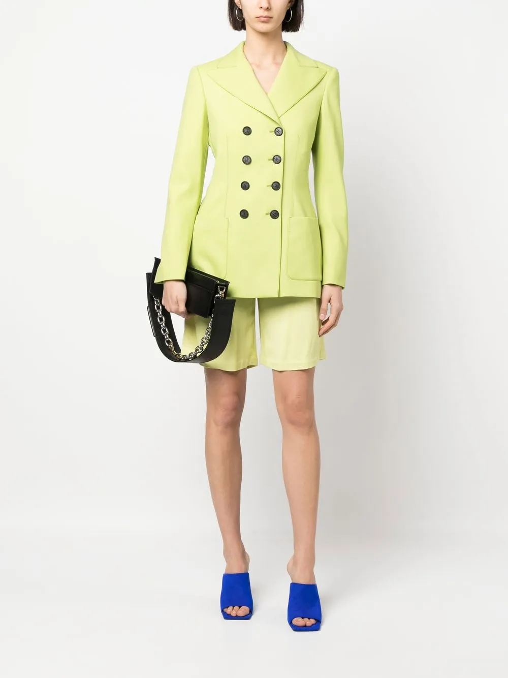 Philosophy Di Lorenzo Serafini Blazer met dubbele rij knopen - Groen