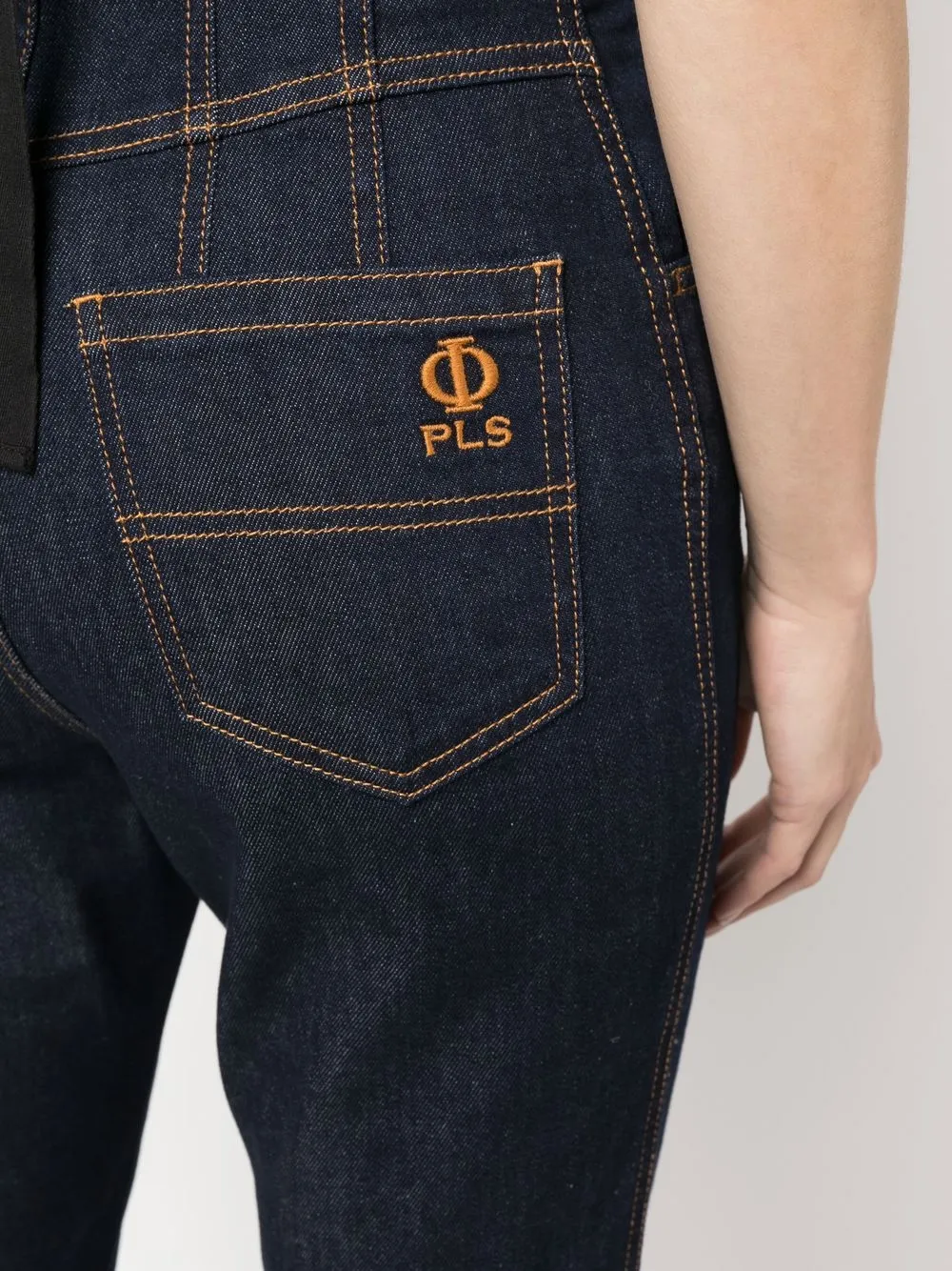 Philosophy Di Lorenzo Serafini Mid waist jeans Blauw