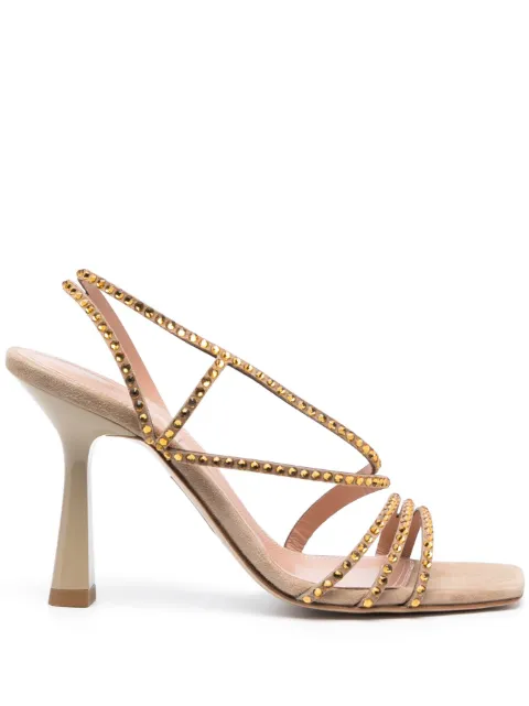 Alberta Ferretti Sandali con decorazione