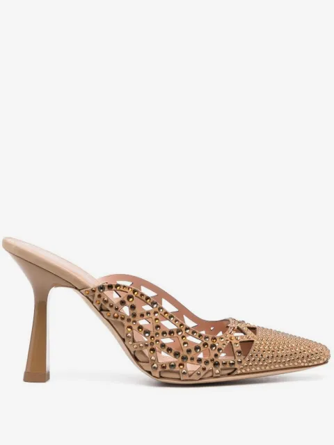 Alberta Ferretti 晶饰穆勒鞋