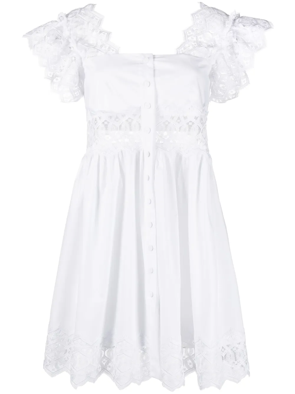 Alberta Ferretti Dress In White