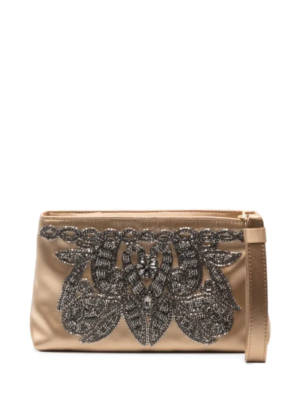 Alberta Ferretti ビーズディテール クラッチバッグ - Farfetch