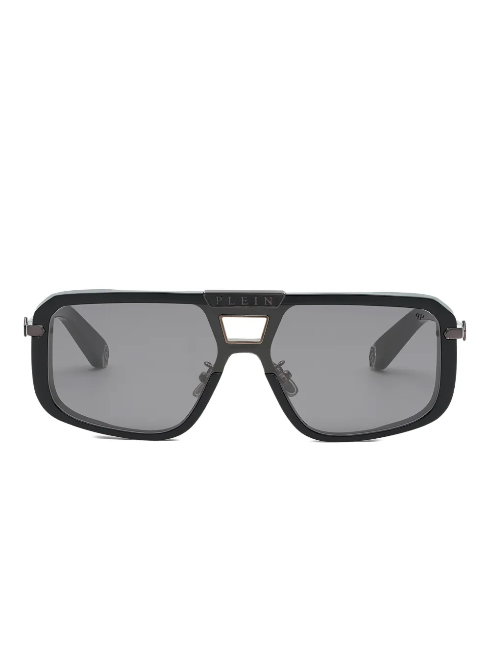 Philipp Plein lentes de sol con armazón oversize | negro | Image 1
