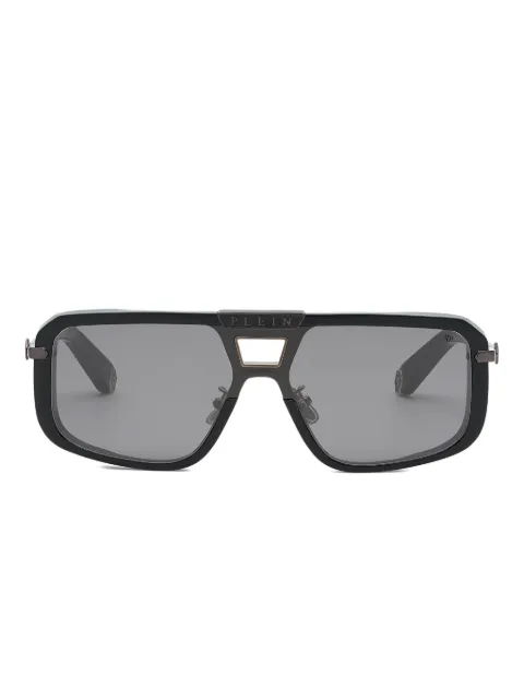 Philipp Plein lentes de sol con armazón oversize
