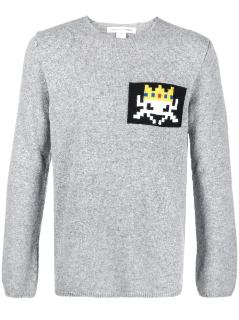 Comme Des Garçons Shirt sudadera con estampado gráfico 