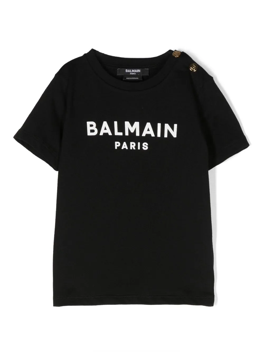

Balmain Kids logo-print short-sleeve T-shirt - Black