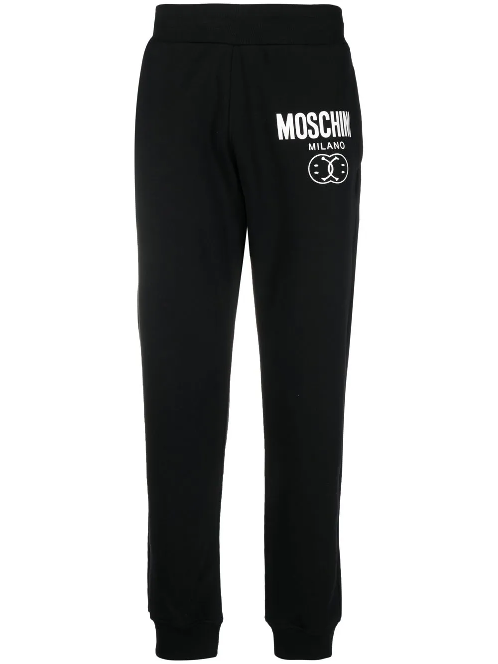 

Moschino logo-print track pants - Black