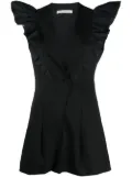 Philosophy Di Lorenzo Serafini ruffle sleeves romper - Black