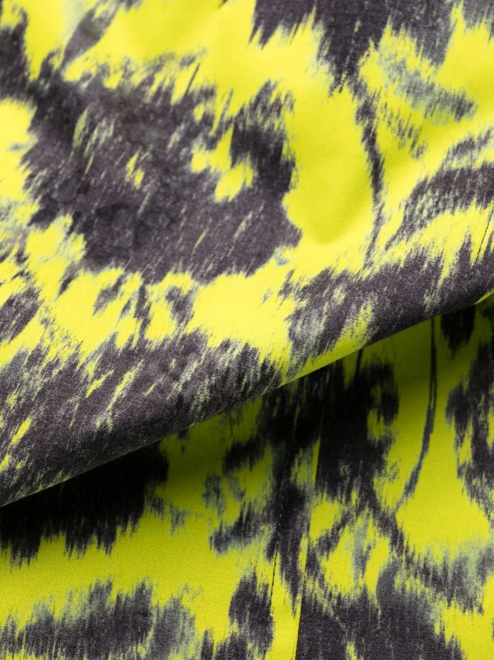 Philosophy Di Lorenzo Serafini Floral Print Short Dress In Yellow