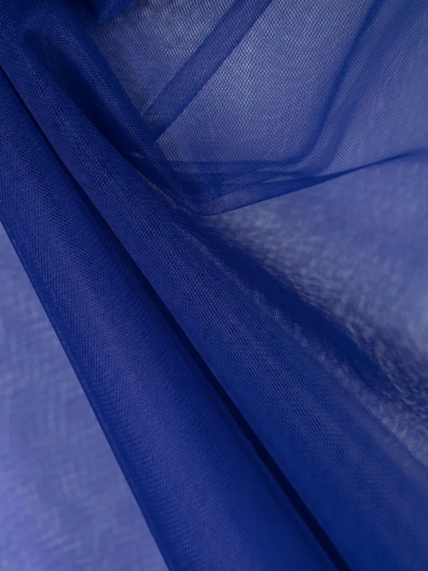 Philosophy Di Lorenzo Serafini Long semi-sheer Scarf | Blue