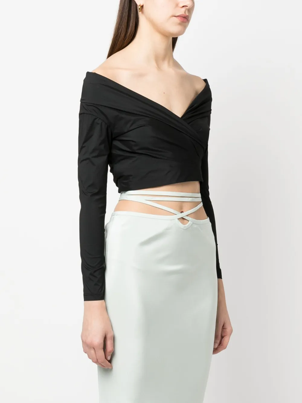 Philosophy Di Lorenzo Serafini Long Sleeves Top In Schwarz