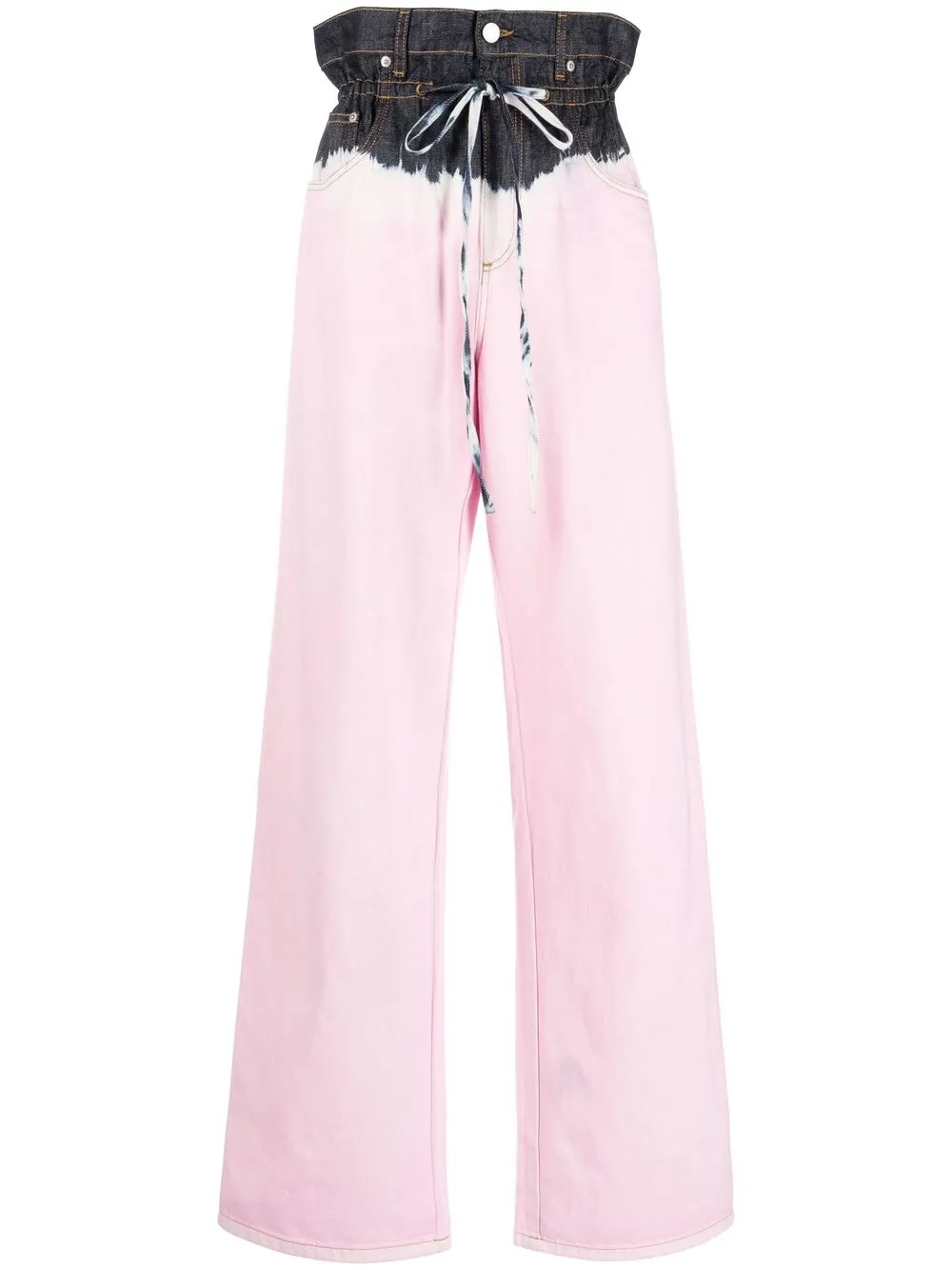 Philosophy Di Lorenzo Serafini pantalones de corte recto - Rosado