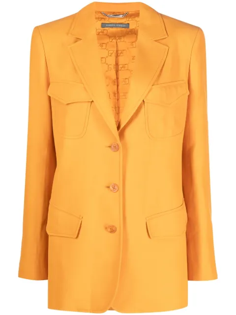 Alberta Ferretti single-breasted blazer